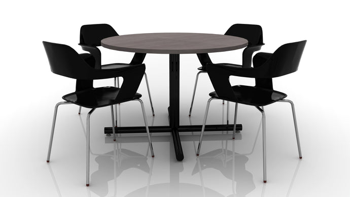 42in Round Table with Bardot Chairs