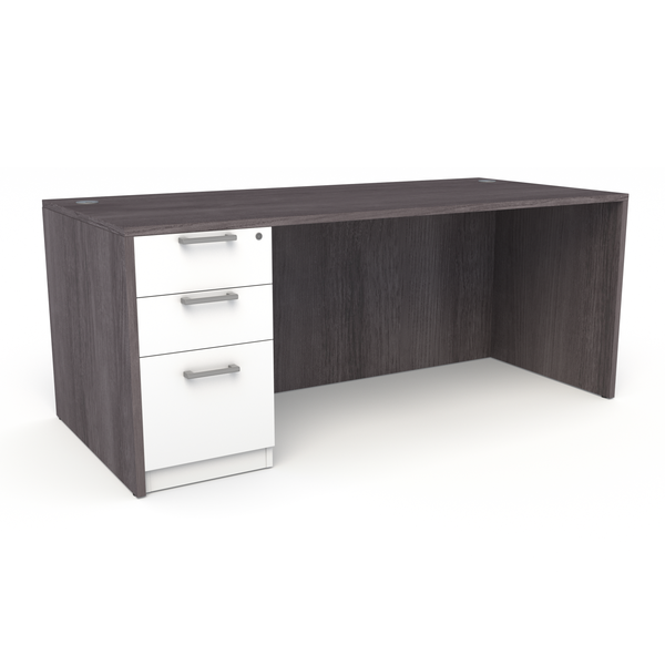 Load image into Gallery viewer, Pivit Casegoods Single Ped Desk
