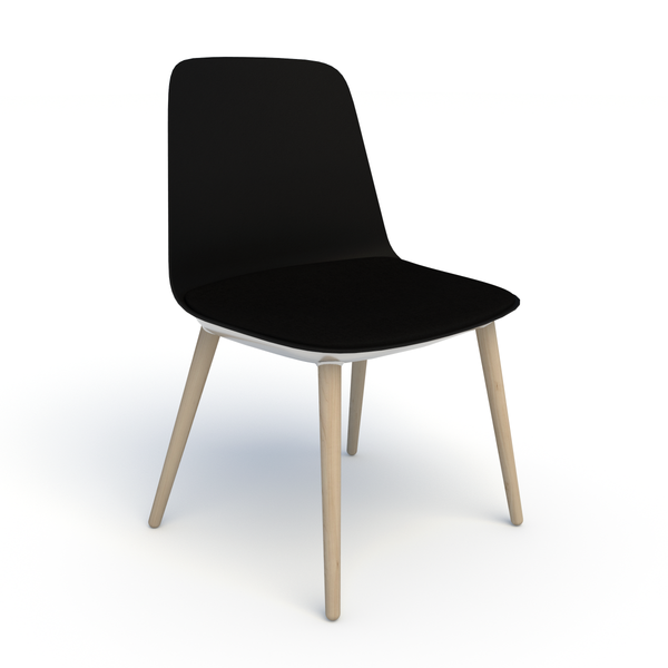 Load image into Gallery viewer, Sofie Wood Leg Chair
