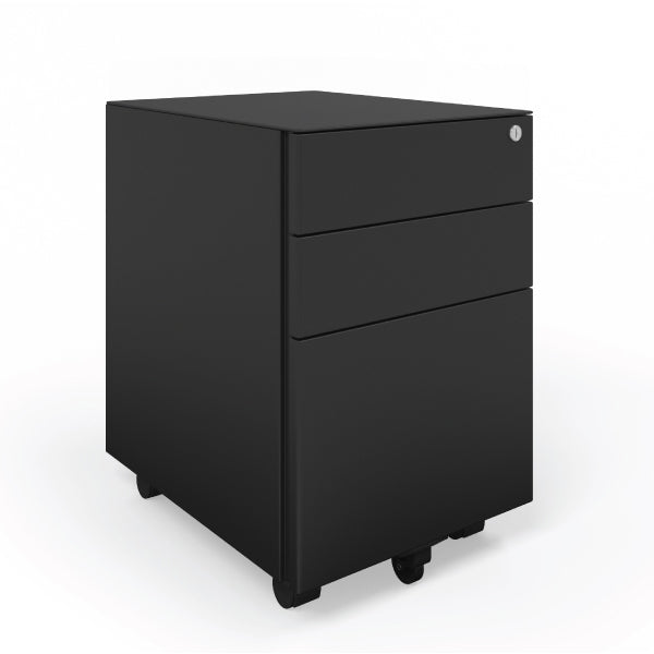 Load image into Gallery viewer, Mobile Pedestal 3 Drawer File Cabinet
