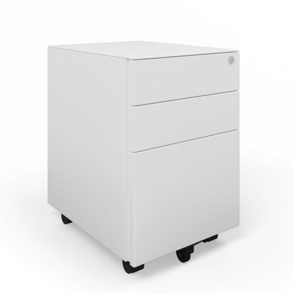 Load image into Gallery viewer, Mobile Pedestal 3 Drawer File Cabinet
