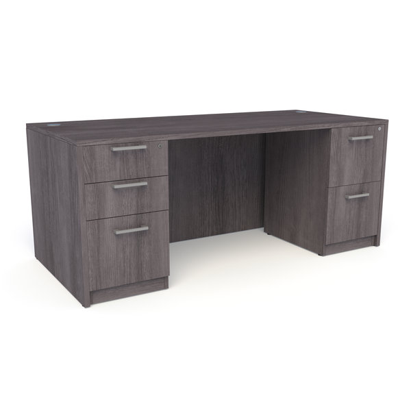Load image into Gallery viewer, Pivit Casegoods Double Ped Desk
