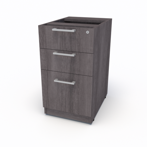 Load image into Gallery viewer, Pivit Integrated Storage Pedestal File Cabinet
